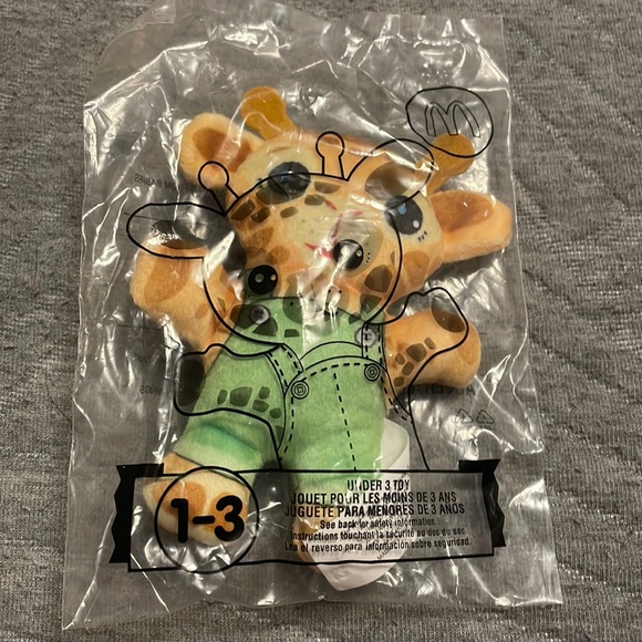 McDonald's Toys Mcdonalds Happy Meal Toddler Toy Stuffed Giraffe